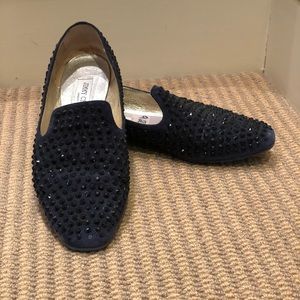 Jimmy choo studded loafers Clearance